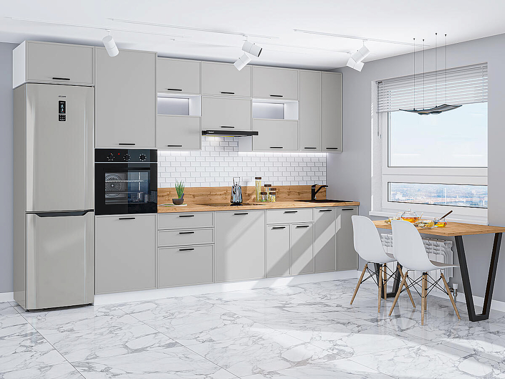 Фрейм-04 Белый/grey silk