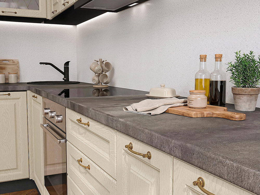 Ницца-04 Белый/Дуб крем